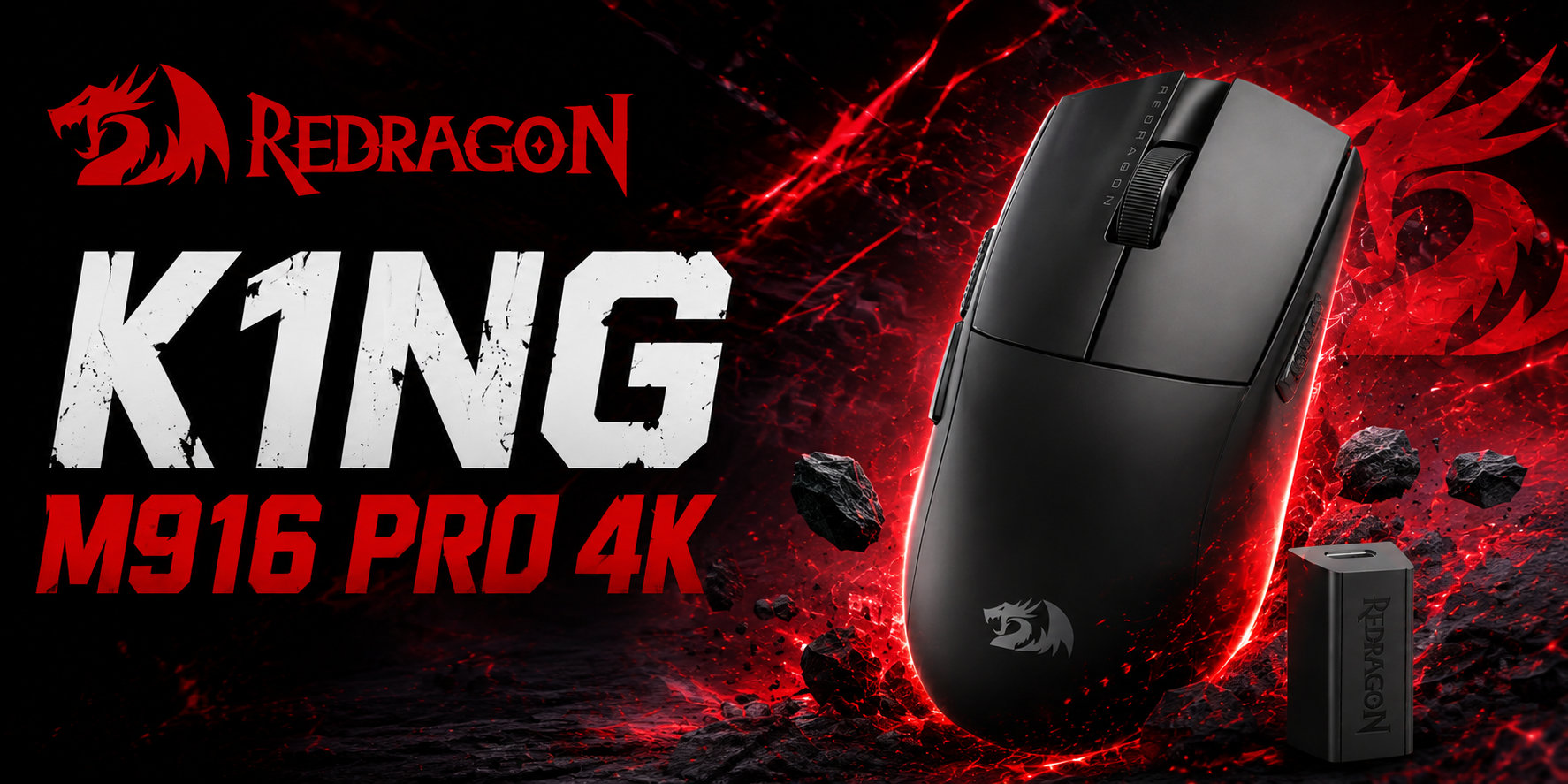 Redragon K1NG M916 PRO 4K